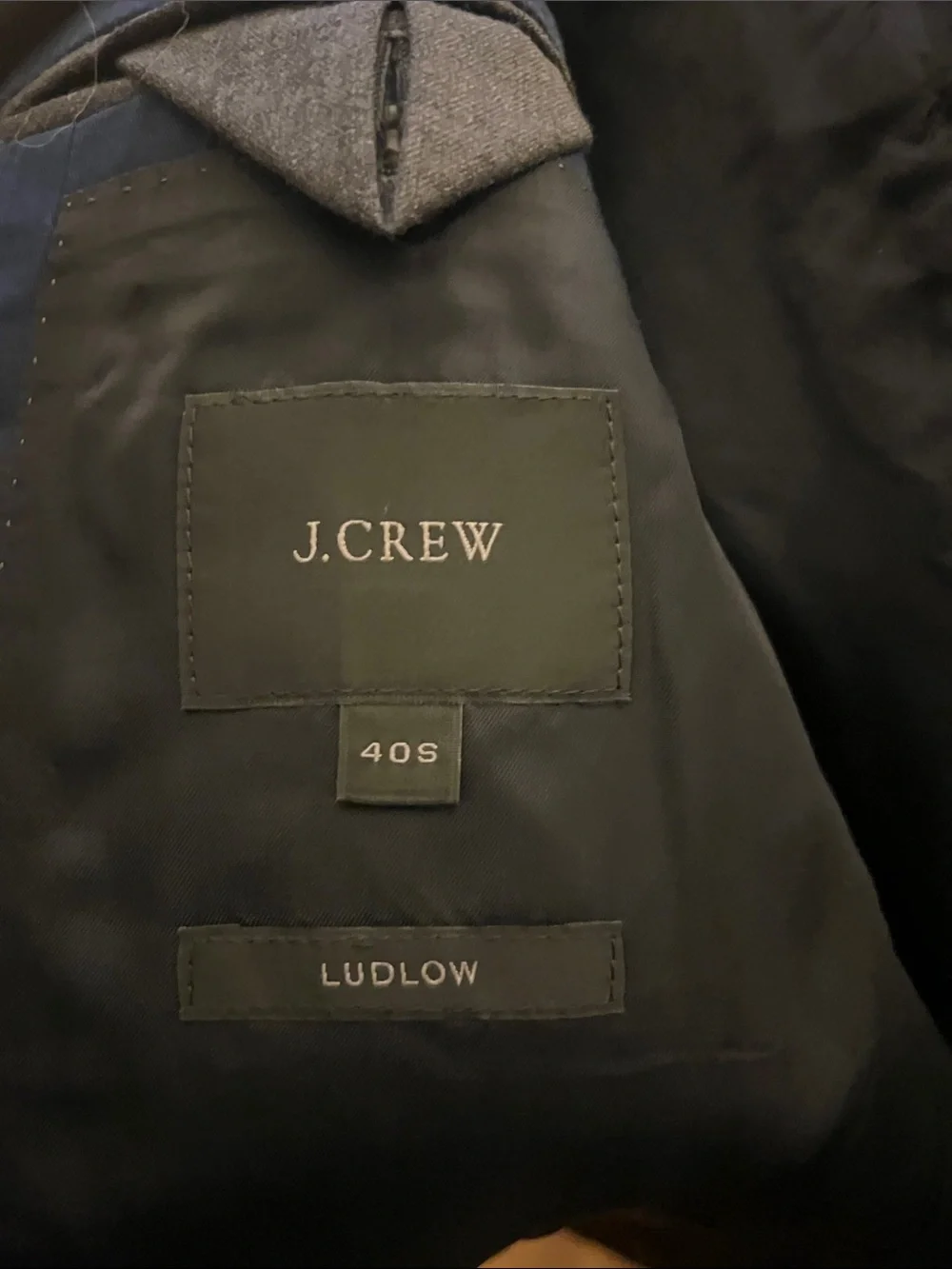 J Crew Ludlow Navy Blazer and pants- Classic Tailored Jacket